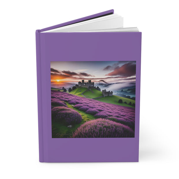 Castle in Heather Hardcover Journal Matte