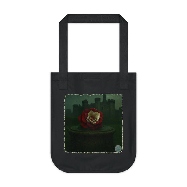 Rainborne Rose - Tudor Storm Collection | Organic Canvas Tote Bag for Eco-Friendly Shopping