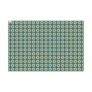 Celtic Holly Christmas Gift Wrap - Teal and Cream Holiday Wrapping Paper - Winter Botanical Knotwork | Celtic Frost Holly by The Teal Leopard™