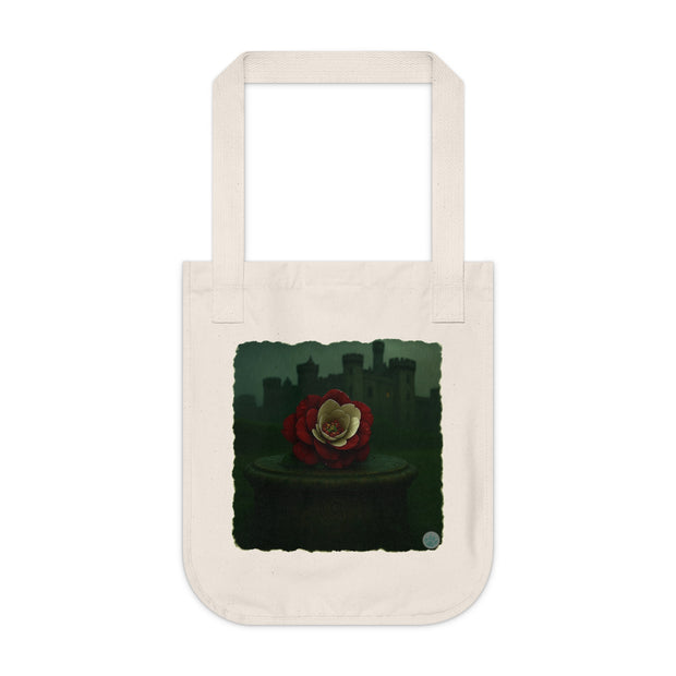Rainborne Rose - Tudor Storm Collection | Organic Canvas Tote Bag for Eco-Friendly Shopping