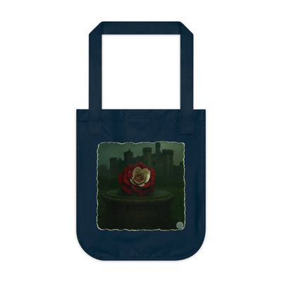 Rainborne Rose - Tudor Storm Collection | Organic Canvas Tote Bag for Eco-Friendly Shopping