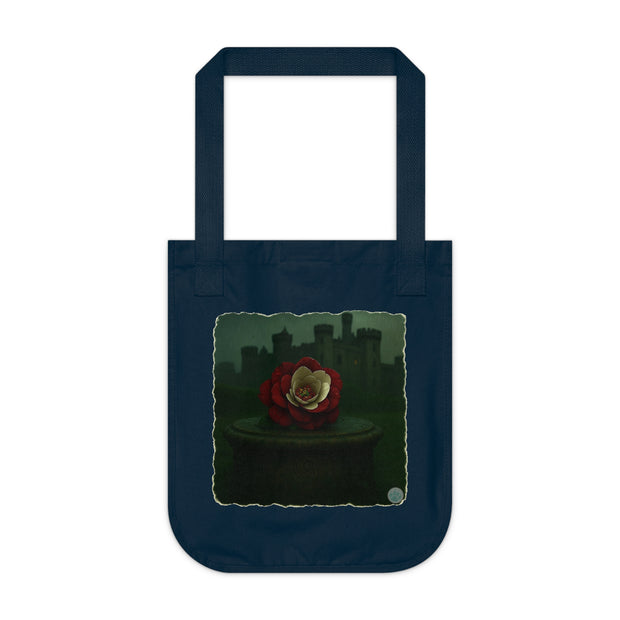 Rainborne Rose - Tudor Storm Collection | Organic Canvas Tote Bag for Eco-Friendly Shopping