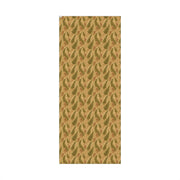 Winter Fern Botanical Gift Wrap – Welsh Evergreen Forest Pattern on Aged Parchment | Winter Isles Botanical Series by The Teal Leopard