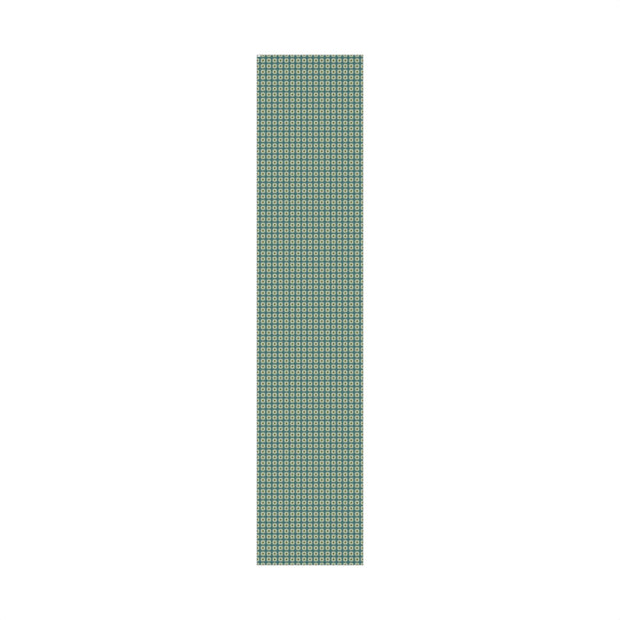 Celtic Holly Christmas Gift Wrap - Teal and Cream Holiday Wrapping Paper - Winter Botanical Knotwork | Celtic Frost Holly by The Teal Leopard™