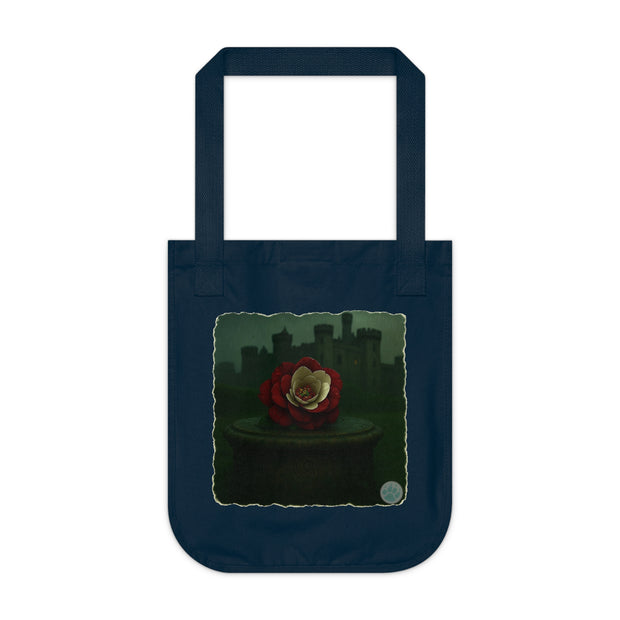Rainborne Rose - Tudor Storm Collection | Organic Canvas Tote Bag for Eco-Friendly Shopping