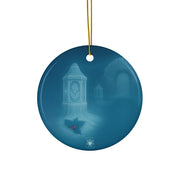 Winter Lantern Christmas Ornament | Fantasy Holiday Décor (Circle, Heart, Start, & Snowflake)