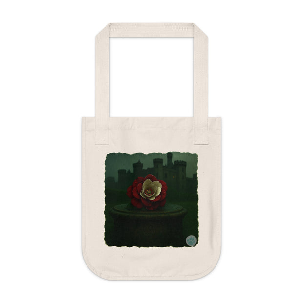 Rainborne Rose - Tudor Storm Collection | Organic Canvas Tote Bag for Eco-Friendly Shopping