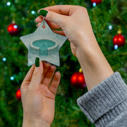 Winter Well Christmas Ornament | Fantasy Holiday Décor (Circle, Heart, Star, & Snowflake)