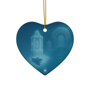 Winter Lantern Christmas Ornament | Fantasy Holiday Décor (Circle, Heart, Start, & Snowflake)