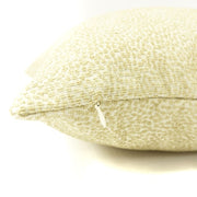 Knife Edge Pillow Cover - 18x18 - Leopard Tapestry Cream
