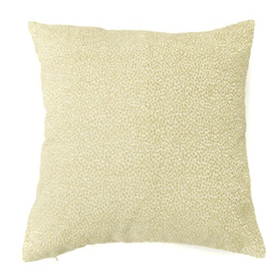 Knife Edge Pillow Cover - 18x18 - Leopard Tapestry Cream