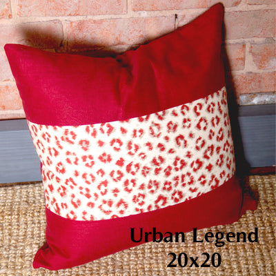 Horizon Pillow Cover 20x20 - Red